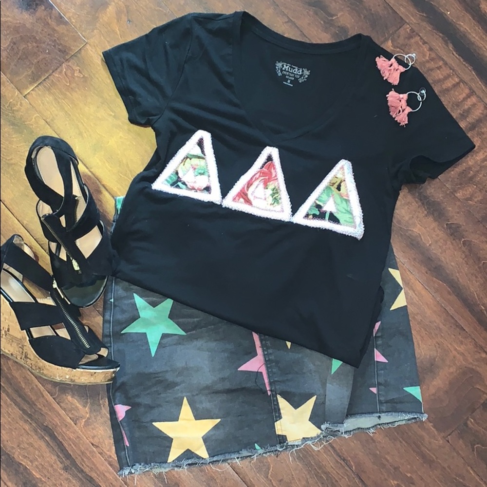 Tri Delta Sorority top